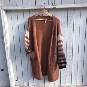 Terra-cotta cardigan - M/L